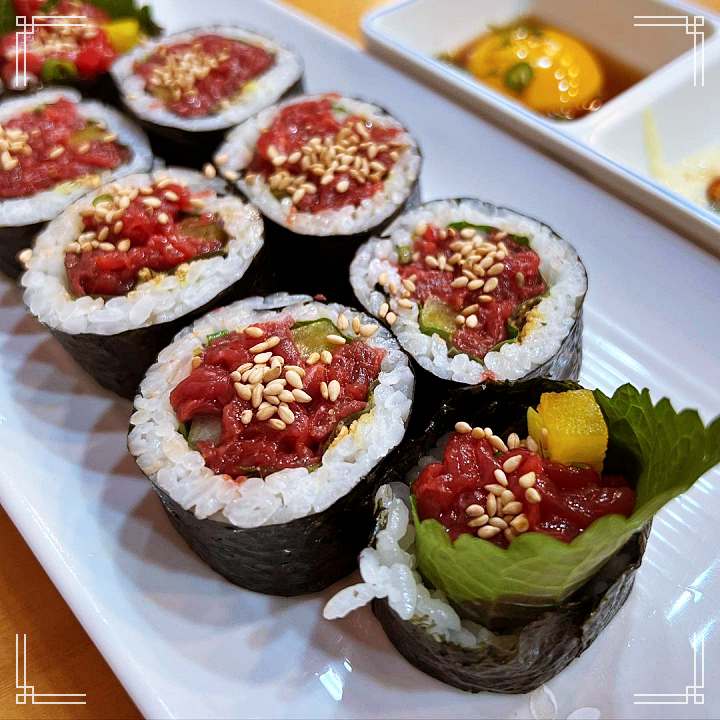 놀라운토요일 놀토 육회김밥 & 조개탕 서울 광장시장 이하늬 박소담 추천 맛집