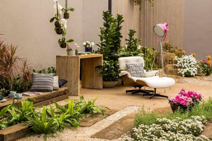 화훼 작업시설과 기기