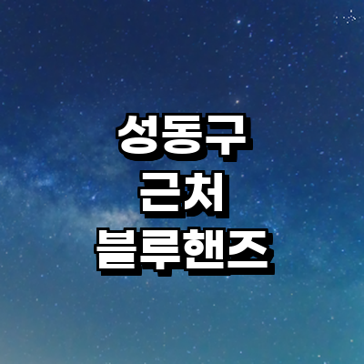 서울 성동구 블루핸즈