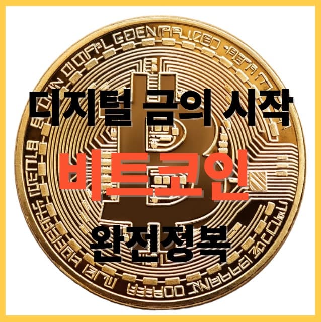 비트코인 완전정복 : 디지털 금의 시작