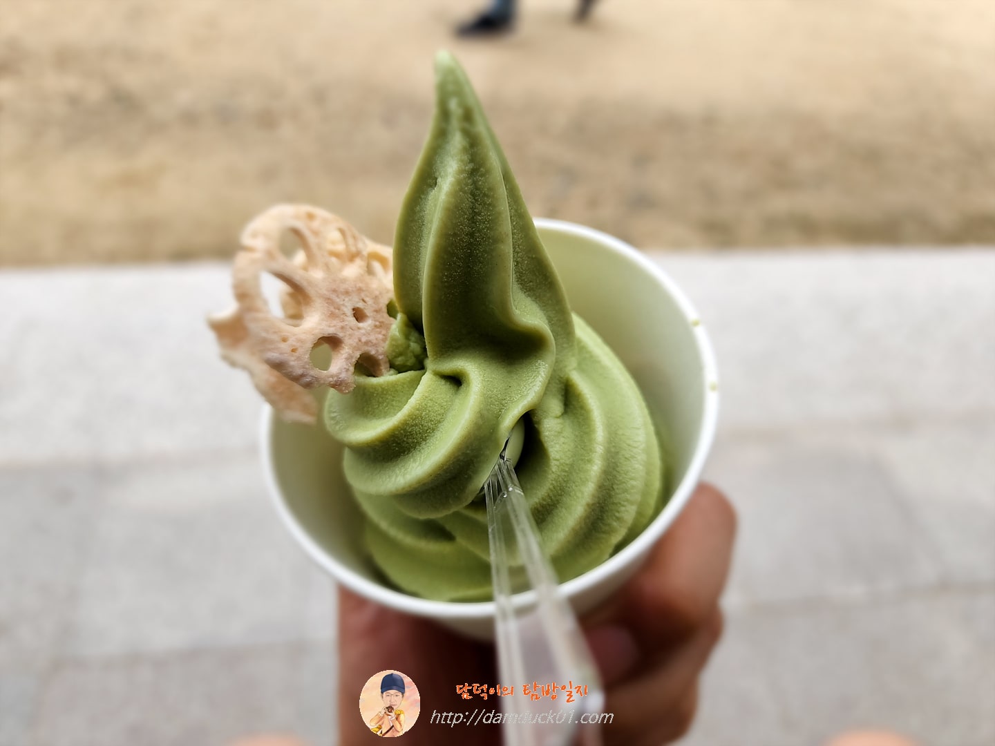 연잎 아이스크림