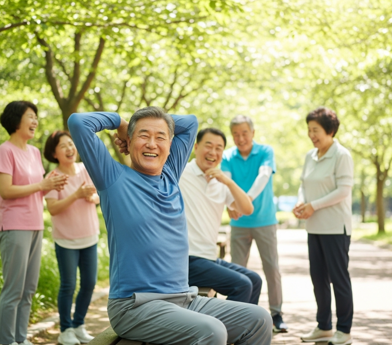 중장년층 정신건강, 운동이 정답입니다