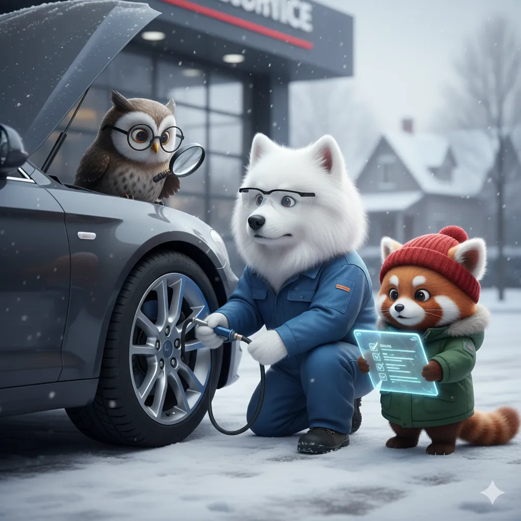 타이어 공기압 낮아졌다고 무조건 주입하면 안 됩니다