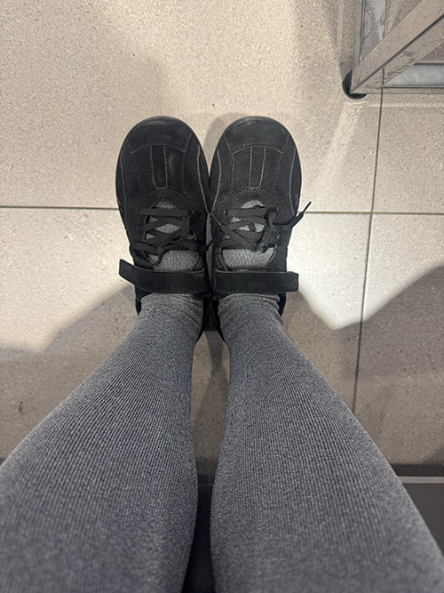 오찌 메리제인 플랫폼 운동화 착용샷