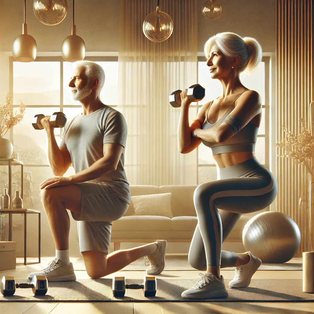 근력 강화! 60대 이상 시니어를 위한 홈트레이닝 추천, Strength training! Home training recommended for seniors over 60