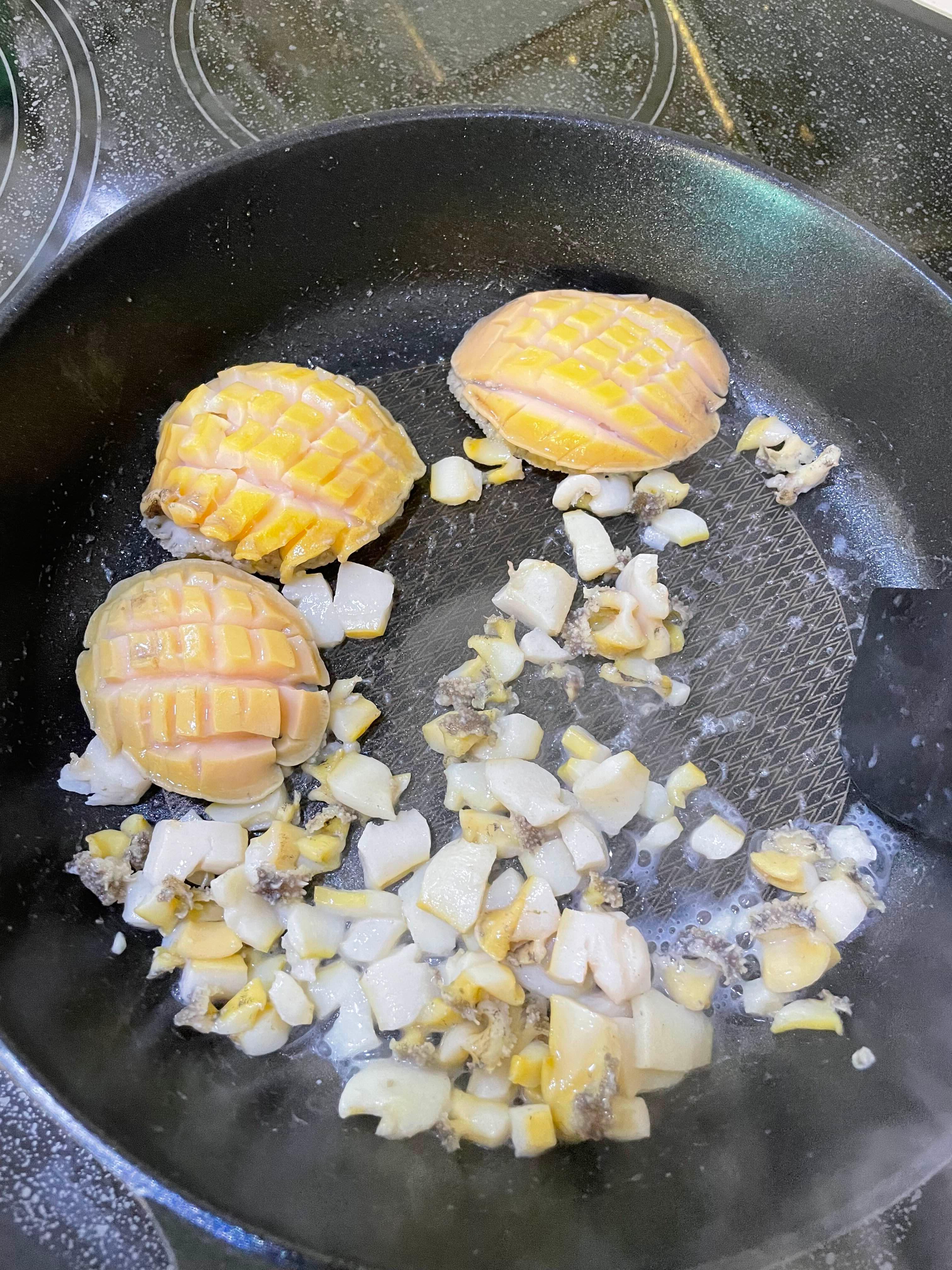 전복솥밥 황금 레시피