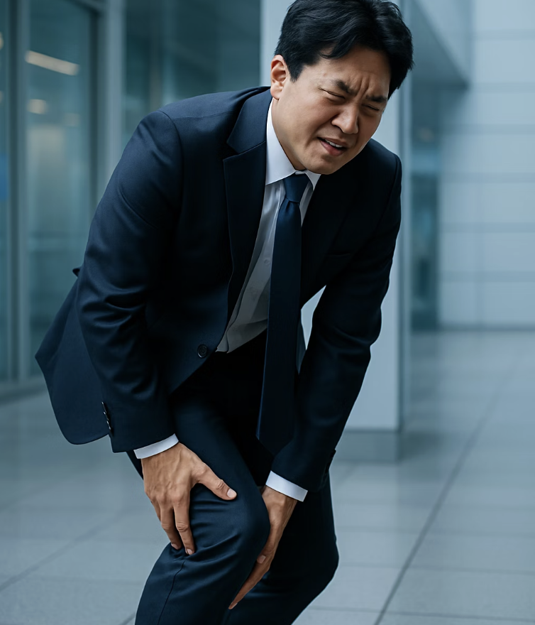 초기 신호 2: 걷거나 서 있을 때 심해지는 &amp;#39;통증&amp;#39;