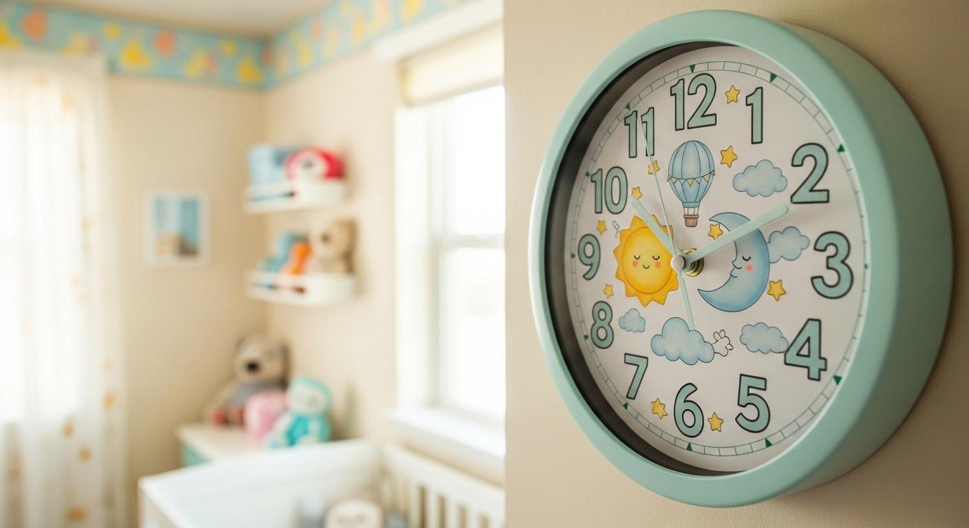 아기방 시계