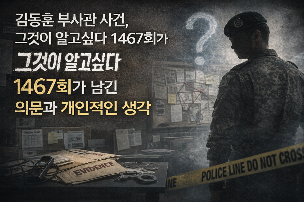 김동훈 부사관 사건, 그것이 알고싶다가 놓친 진실은?