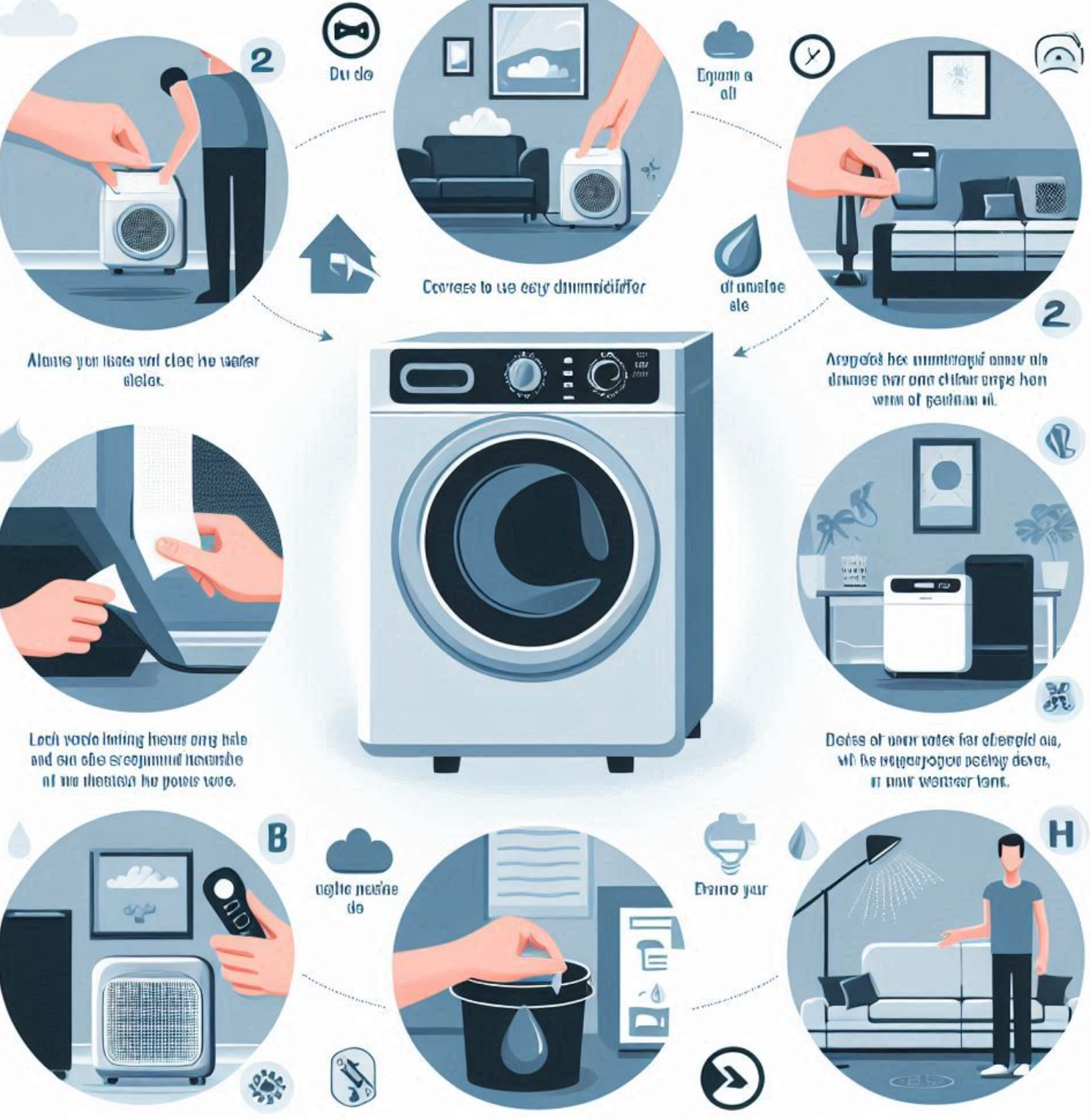 제습기 용량과 평수 계산법 제습기 원리 알아보기