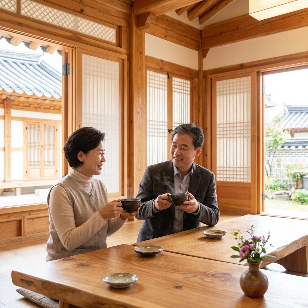 전주 한옥마을 어르신 입맛에 맞는 전통 음식점
