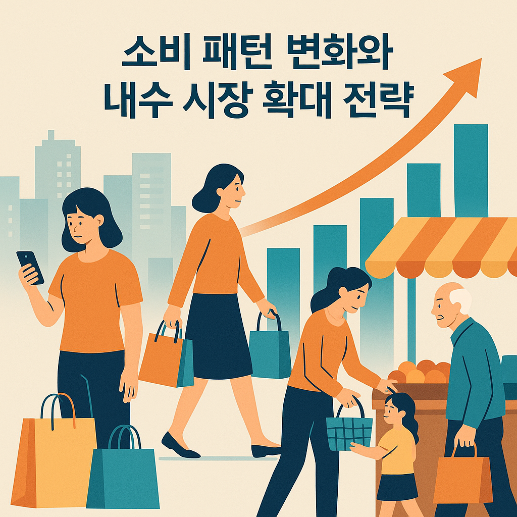 소비 패턴 변화와 내수 시장 확대 전략 관련 사진