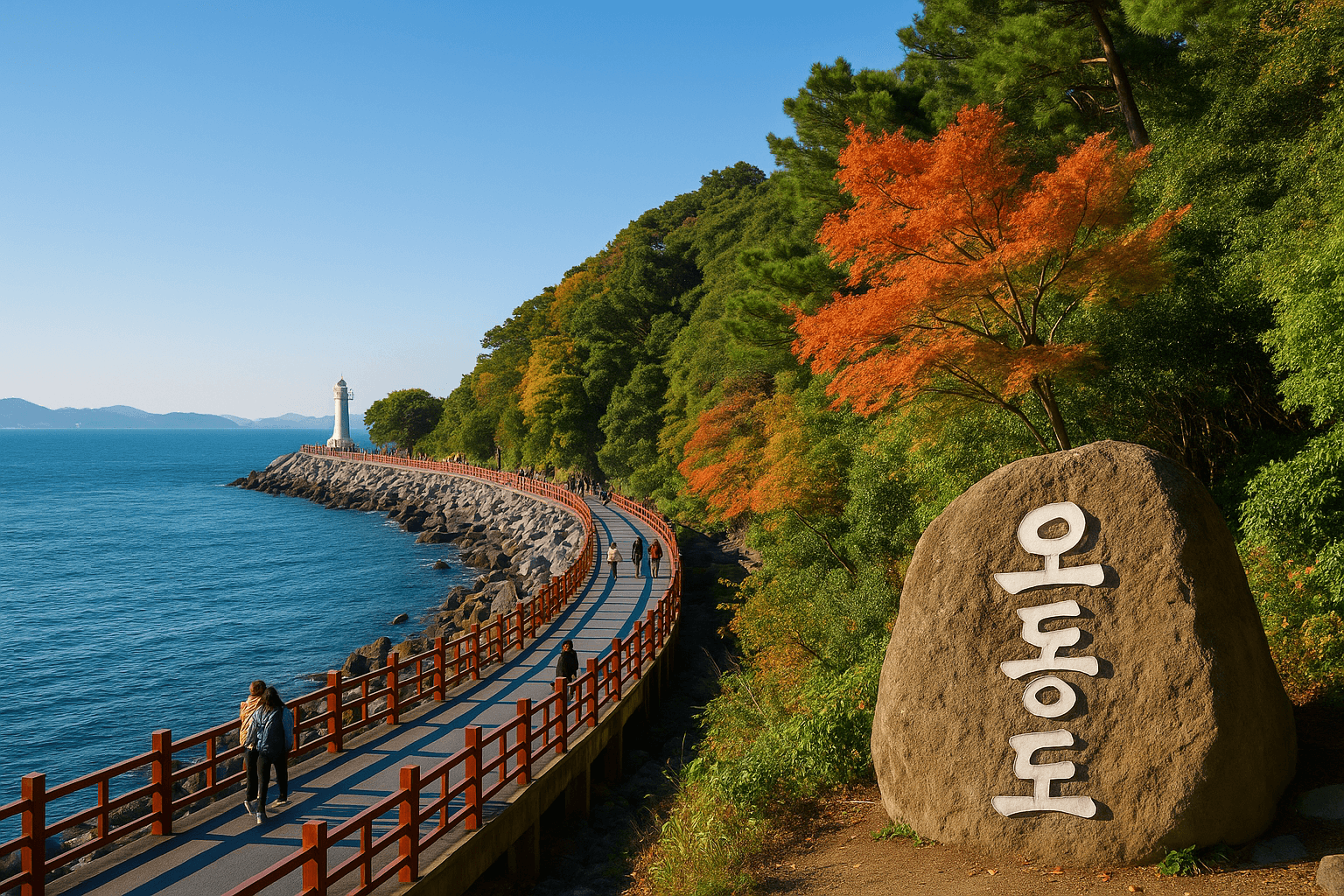 9월 전남 여수 오동도에서 즐기는 가을 바다와 동백섬 여행