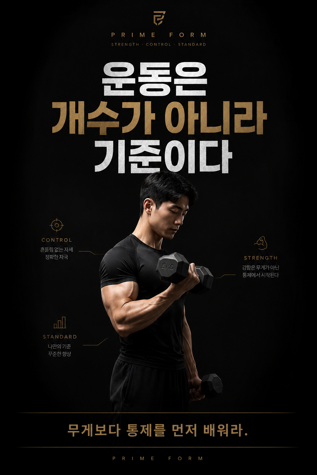운동은 개수가 아니라 기준이다
