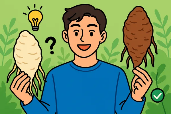 적하수오 백하수오 차이와 효능 비교4