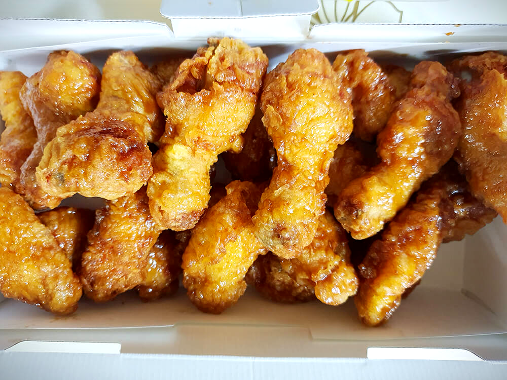 교촌치킨과 엽기오뎅