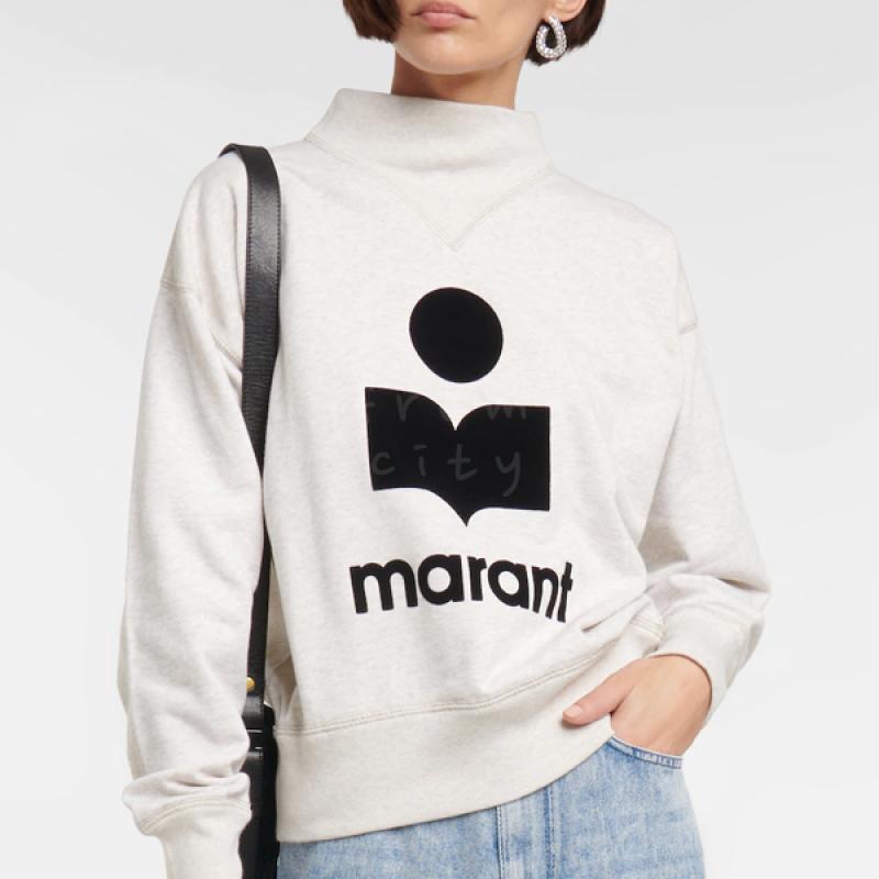 이자벨마랑 에뚜왈 모비 로고 스웻 셔츠 맨투맨