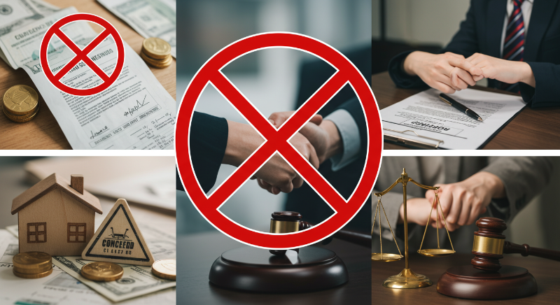 불법 건축물 또는 미등기 건물