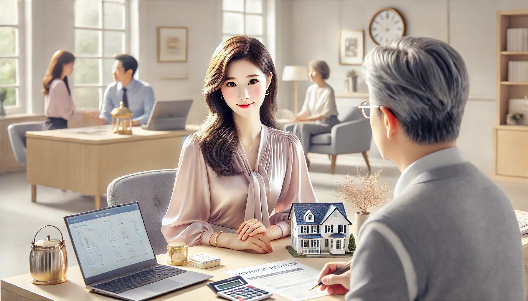 주택연금 지급종료 조건 확인하는 이미지