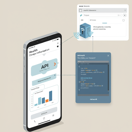 건강 정보 API 활용과 앱 개발 프로젝트 관련 사진