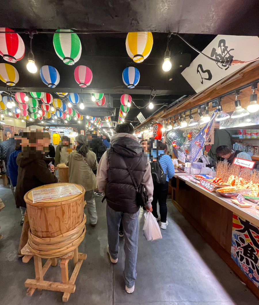 니시키 시장 스탠딩포장마차