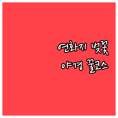 김천 연화지 벚꽃 구경하고 사명대사 ..