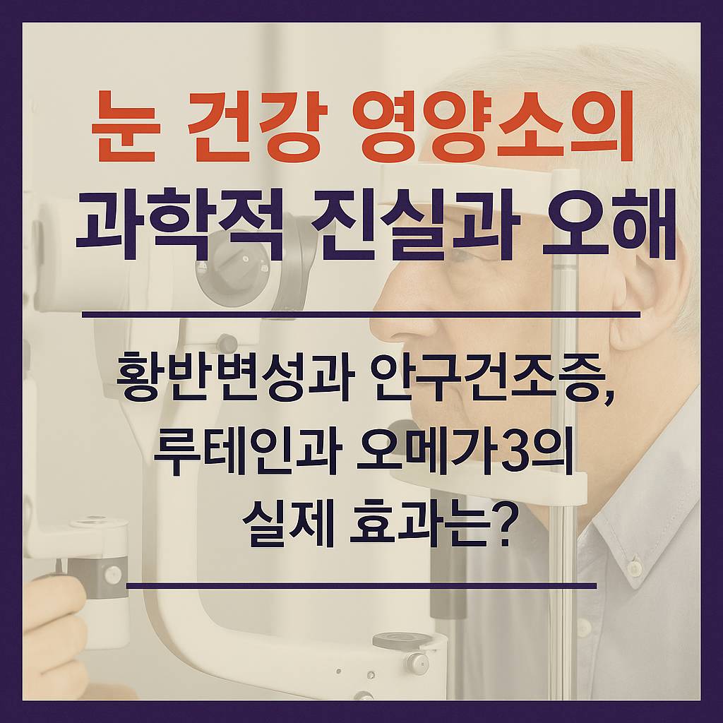 눈건강 영양소