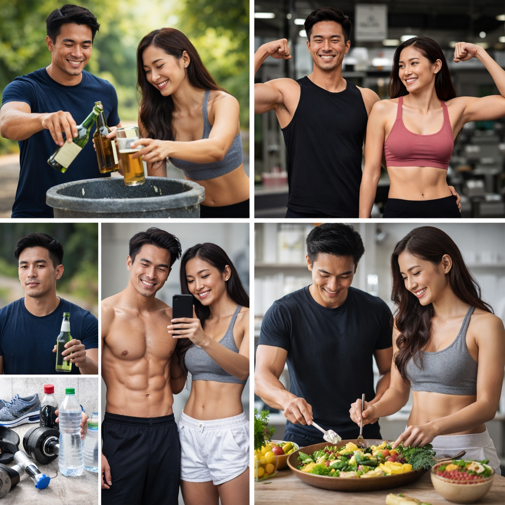 러닝 후 술 끊기 (음주습관, 운동효과, 건강변화)