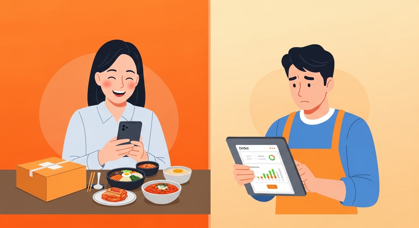 "혼밥족 환호" 1인분 무료배달 연장, 정말 공짜일까? ❘ 배달 경제의 숨은 진실