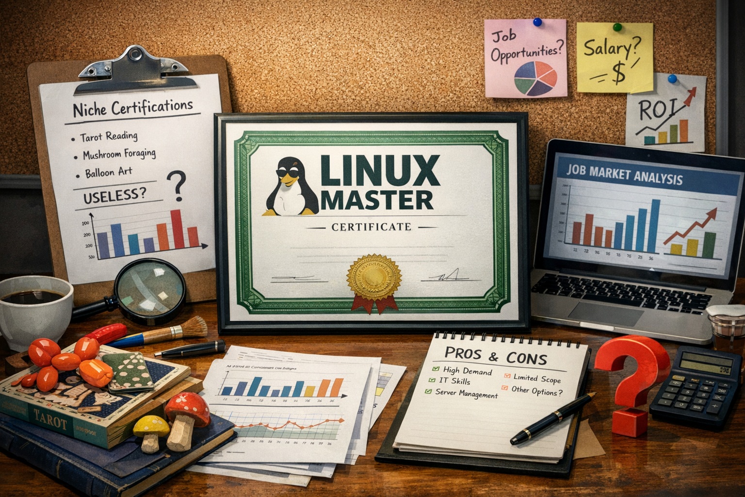 비주류 자격증이면서 리눅스마스터 자격증 쓸모 있는지 분석