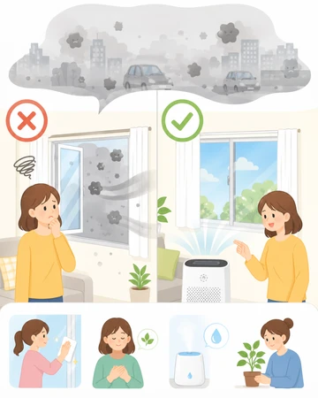 미세먼지 나쁠 때 환기 기준 설명12