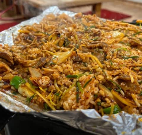 삼오불고기 볶음밥