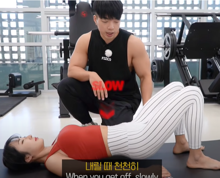 누워서 하는 운동 3가지