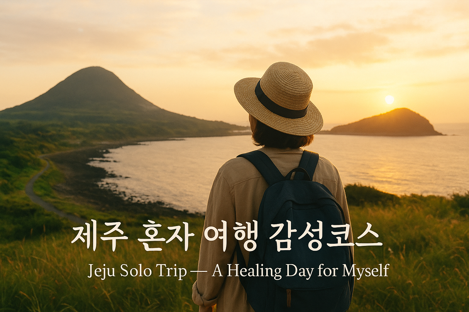 제주도 혼자 여행 감성코스 — 나를 위한 하루 힐링 루트