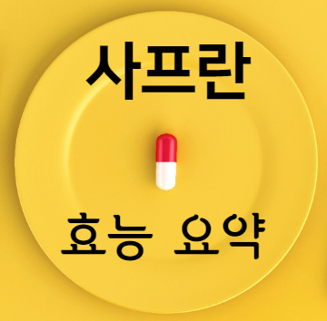 사프란 효능 요약