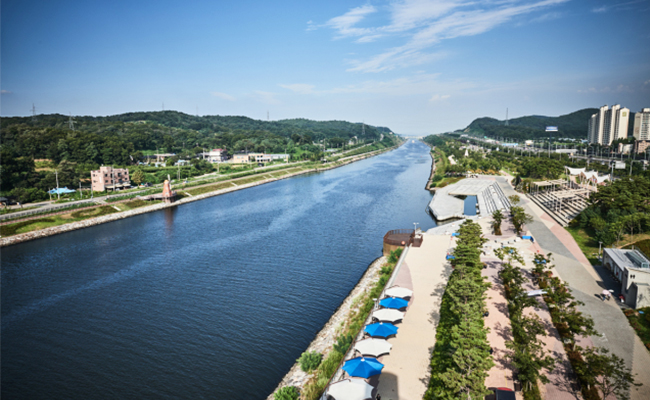 경인 아라뱃길 사진