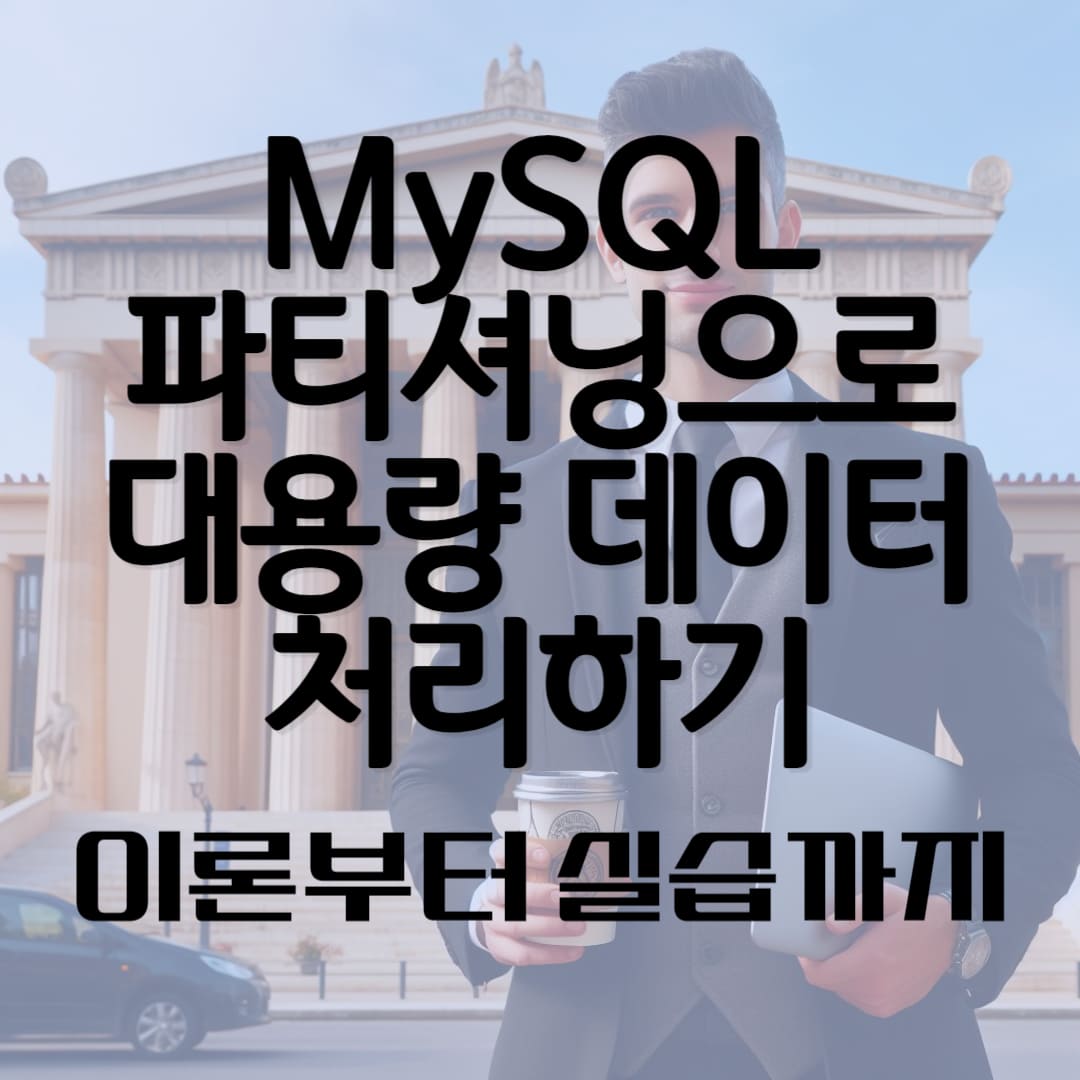 MySQL 파티셔닝으로 대용량 데이터 처리하기