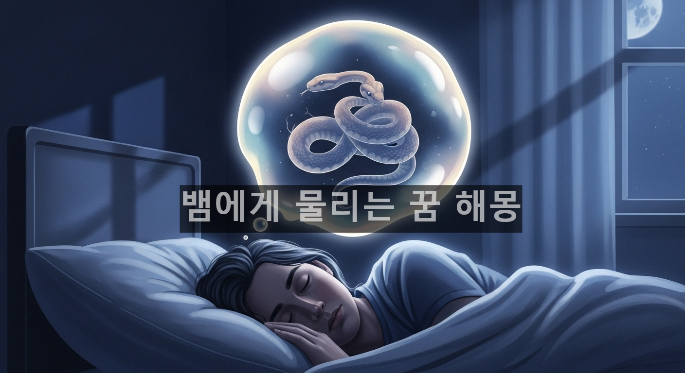 뱀에게 물리는 꿈 해몽