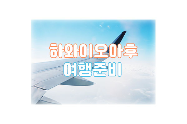 오아후여행준비대표이미지