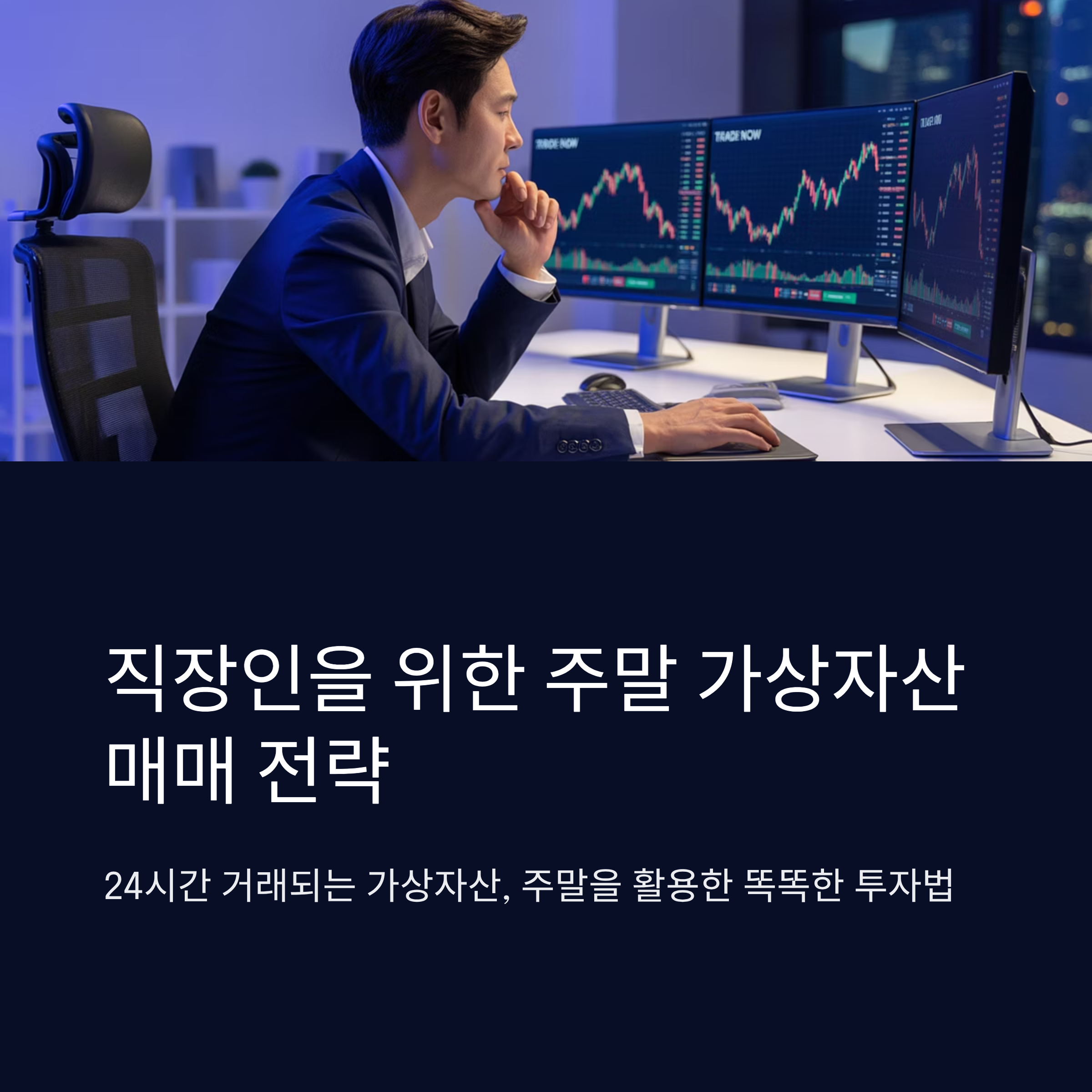 직장인을 위한 주말 가상자산 매매 전략