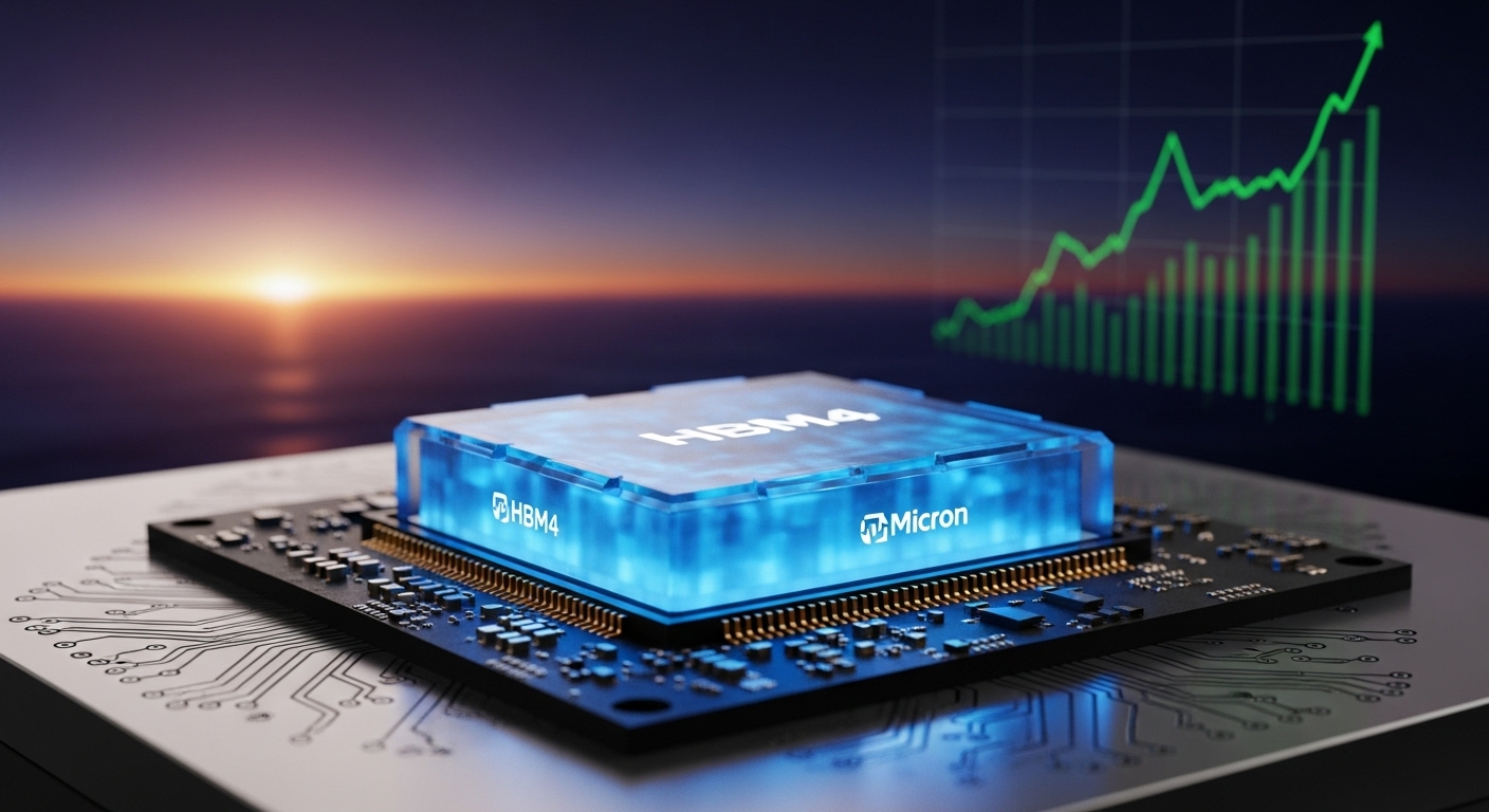 2026년 미국 메모리 반도체 전망: 마이크론(MU) 역대급 실적과 HBM4 주도권 전략