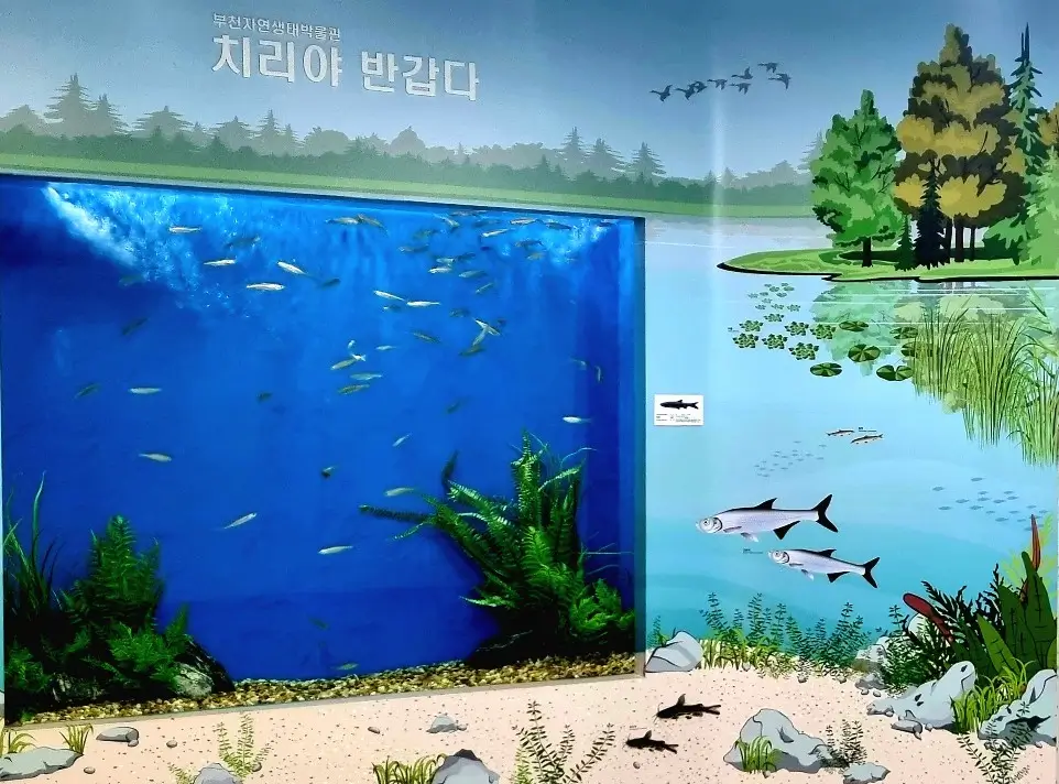 부천자연생태공원3. 부천자연생태박물관: 아이들이 좋아하는 공룡, 곤충, 물고기, 동물이 있는 곳