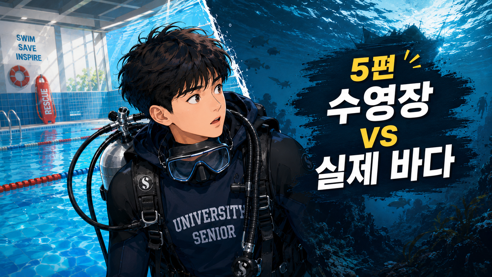 스쿠버 다이빙 자격증 로드맵 5편 설명이미지