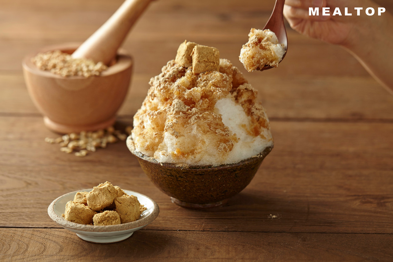 밀탑빙수 메뉴 사진