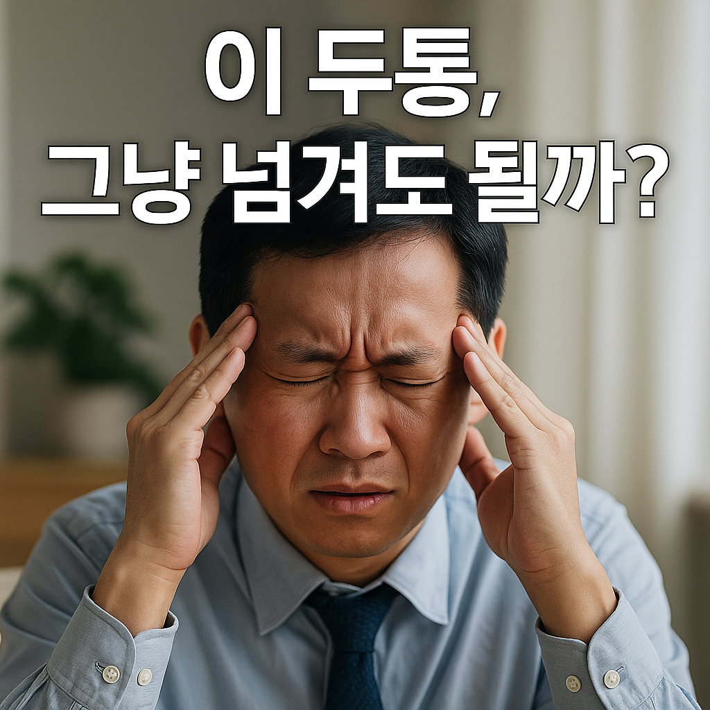 두통의 원인과 증상, 대처법