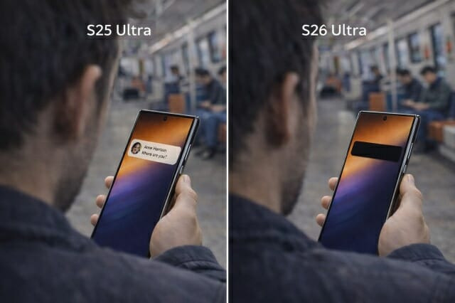 갤럭시 S26울트라 사용 이미지