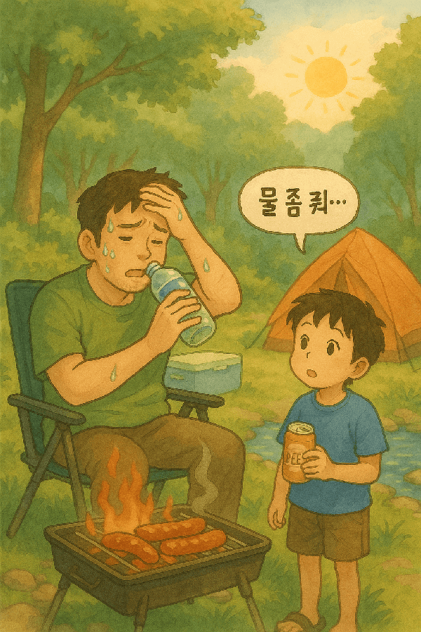 시나리오 문단 : &ldquo;물 좀 줘&hellip;&rdquo; 한여름 캠핑장에서 시작된 갈증의 진실