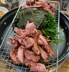 오리훈제샤브샤브