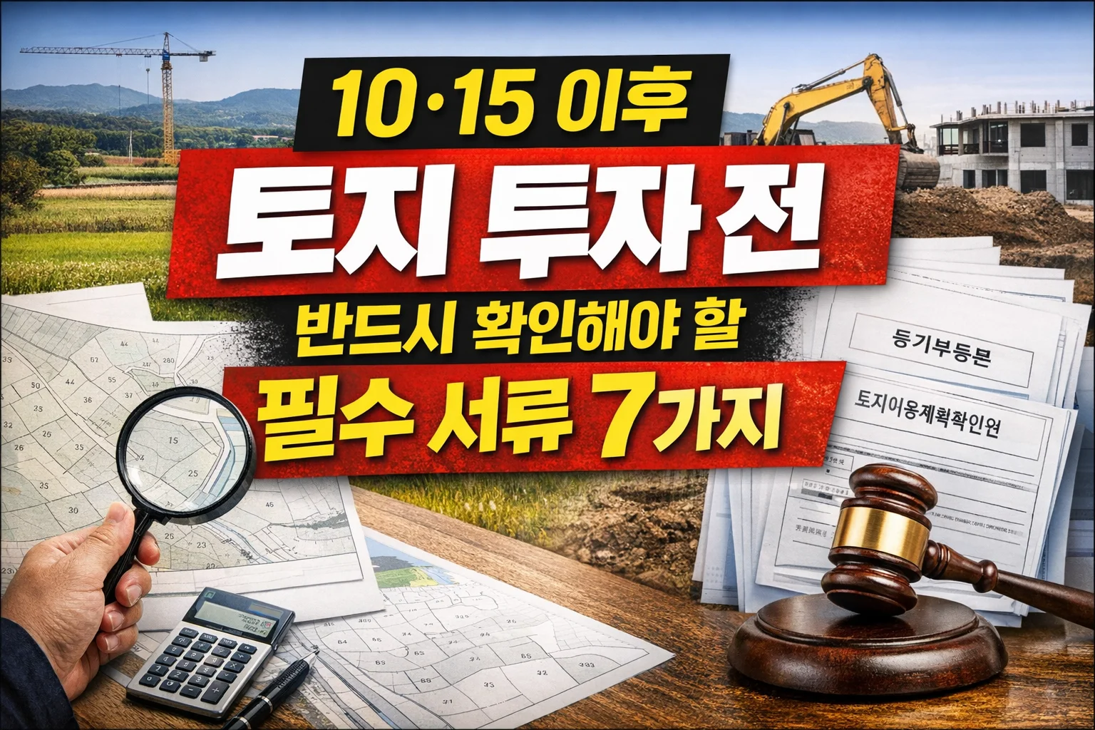 10&middot;15_이후_토지_투자_전_반드시_확인해야_할_필수_서류_7가지｜실패_막는_실전_체크리스트