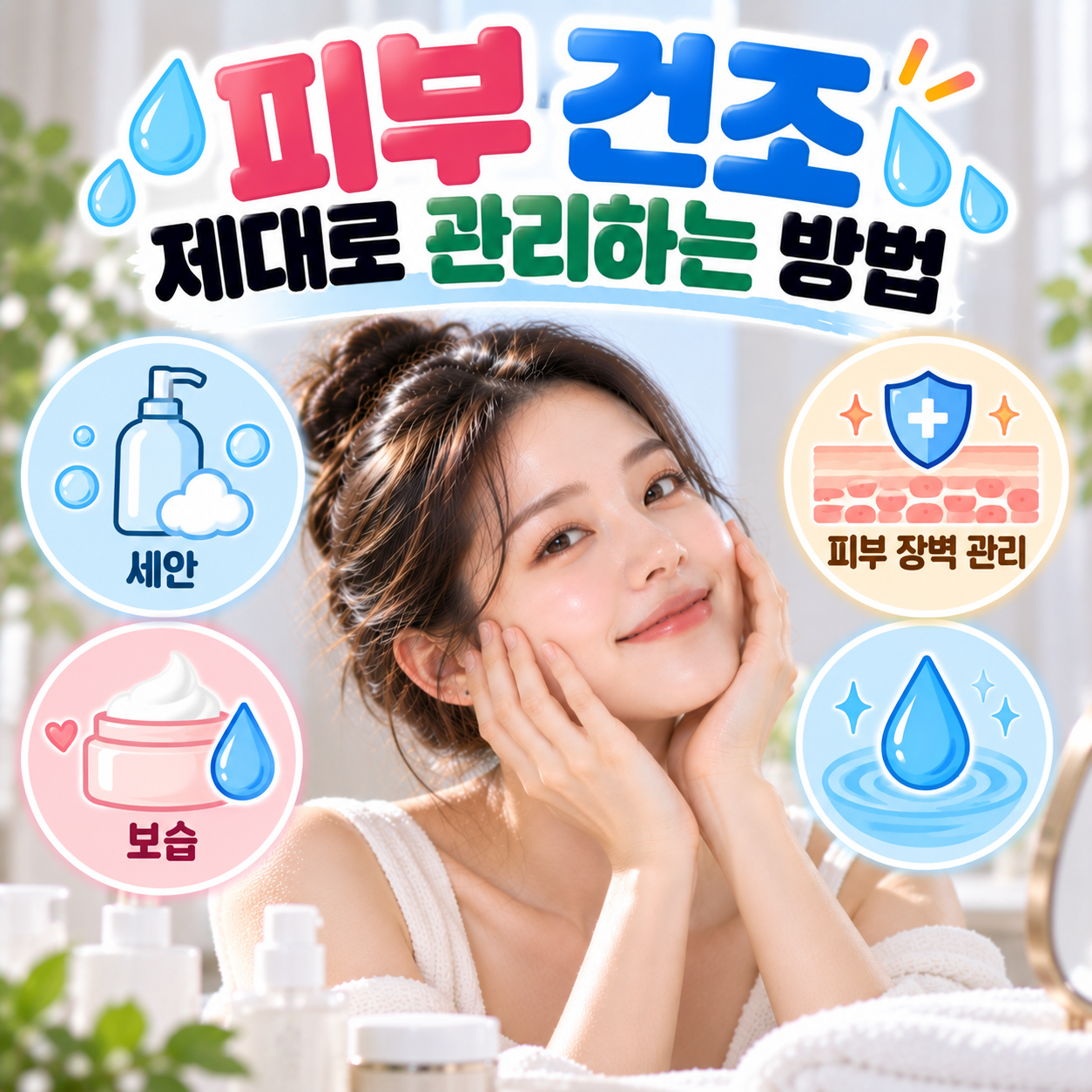 피부 건조 제대로 관리하는 방법